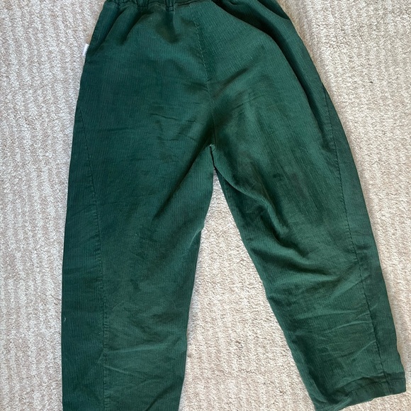 Le Bon Shoppe Green Corduroy Arc Pants - Picture 4 of 5